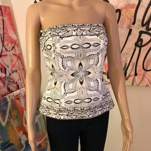 WHBM Strapless Bustier sz 4.